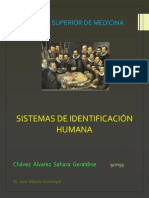 Sistemas de Identificación Humana