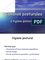 Cambios Posturales