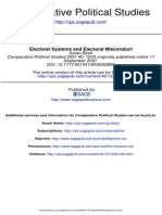 Birch - 2007 - Electoral Systems and Electoral Misconduct