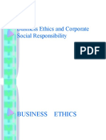 Business Ethics and Corporate Social Responsibility