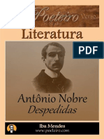 Despedidas - Antônio Nobre - Iba Mendes