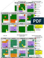 School Calendar 2009-2010 2010-2011