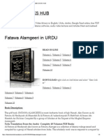 Fatawa Alamgeeri in Urdu - Islamic Books Hub