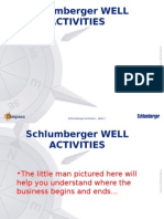 Schlumberger WELL Activities