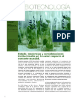 Agrobiotecnología en Ecuador