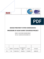 Sewage Water System Commissioning Detailed