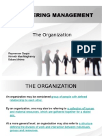 Engineering Management: The Organization