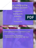 Drugs Affecting The Respiratory System