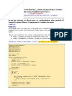 Lab Assignment 6-Process Synchronization