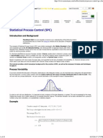 Statistical Process Control (SPC) Tutorial