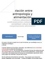 Relación Entre Antropología y Nutrición