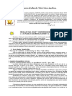 Resumen Del Documento Final Aparecida