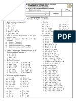 Revisao 7ano Equações