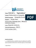 La Agricultura