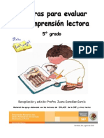 Comprensión Lectora 5º