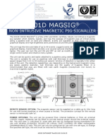 Non-Intrusive Magnetic Pig Signaller