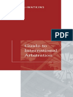 Guide To International Arbitration 2014