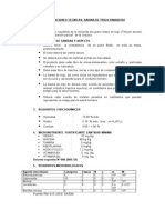 Especificaciones Tecnicas: Harina de Trigo Panadero