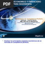 Lecture 13 Competencia Perfecta