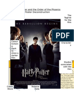 Harry Potter - Poster Deconstruction