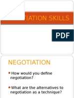 Negotiation