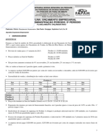 PLANEJAMENTO ORÇAMENTÁRIO Exercícios Gerais 2015 PDF