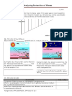 5.3 Analysing Refraction of Waves: Statements True / False