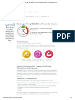 Blood Sugar 455 MG - DL (25.25mmol - L) and What It Means - BloodSugarEasy PDF