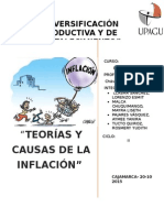 Teorías y Causas de La Inflación