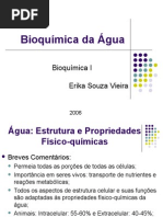 Bioquimica. Da Agua