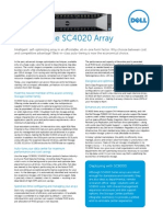 DellStorage SC4020 Spec Sheet 030714