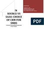 Open Source Vs SaaS