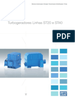 WEG Turbogeradores 50021177 Catalogo Portugues BR