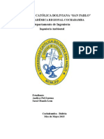 Perfil de Proyecto de Investigación: Zonificación de Zonas de Mayor Riesgo A Incendios en El Parque Nacional Tunari