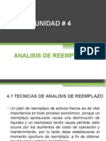 Analisis de Reemplazo