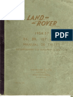 Manual Taller Land Rover Series I (1954-1957)