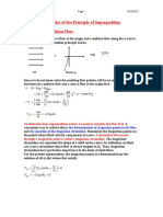 Examples of The Principle of Superposition: 1. Source Plus A Uniform Flow