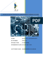 Analog Electronics Assignment (Ee001-3-2-Ae)