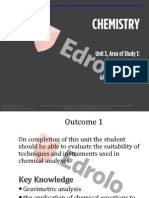 VCE Chemistry Unit 3