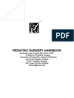 Pediatric Surgery Handbook