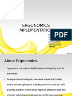 Ergonomic Issues in Apparel Industry