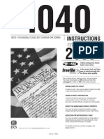 I1040 IRS Instruction Book