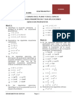 Hoja de Trabajo 1 - Ec. Paramétricas