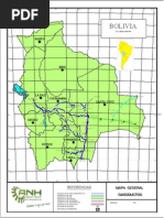 Mapa General de Gasoductos