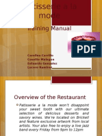 Food and Beverage Training Manual 1