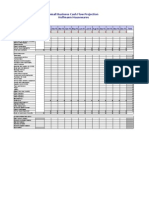 Small Business Cash Flow Projection 1