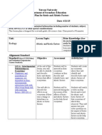 Biotic and Abiotic Factors Lesson Plan