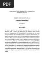 Aproximación Al Derecho Ambiental Internacional - 0 PDF