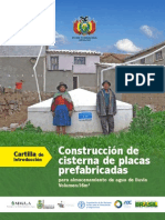 Cartilla Construccion de Cisternas