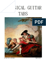 Classical Guitar Tabs